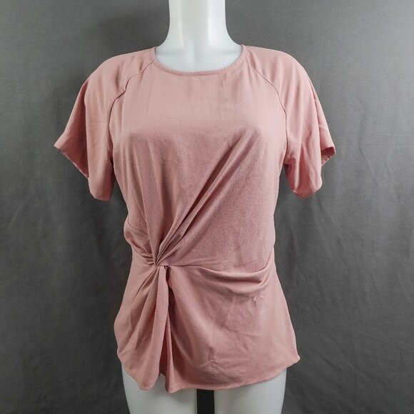 Ann Taylor Womens Top Small Pink Career Corpcore Timeless Quiet Luxury Capsule - Picture 1 of 14